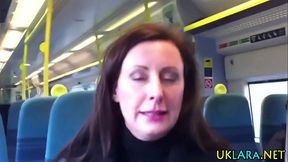 Older brit facialized