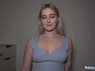 Public Agent Sexy Golden-Haired from California Sucks and Bangs a Massive European Schlong
