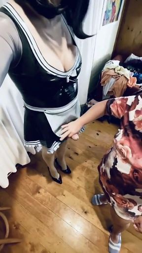 Sinthia maid crossdresser