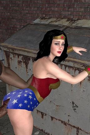 Hot Wonder-woman Submitted to a BBC Guy.
