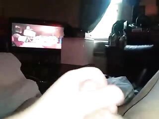 Jacking off my Pulsating hard bwc until i explode