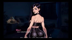 My New Girlfriend Taboo Hentai Game Ep.42 My Topless GF Tease the Bar Crowd!