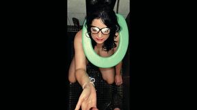extremely perverted cum and piss games in the morning