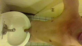 Precumming, Flatulence and Peeing in a Sink