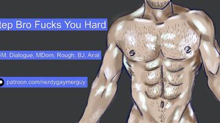 Gay-For-Pay Step Step-Brother Penetrates You Stiff! - Softcore Audio For Dudes