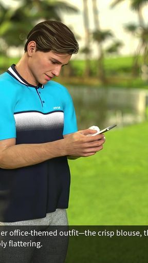 Thrilling moment from &quot;Whispers of Desire - V0.25 - Sarah poses boldly for Vincent&#039;s photoshoot - Demo&quot;