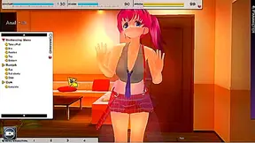 Cute Hentai Girl Enjoys Steaming Hot Ecchi Encounter with Sensual Flair