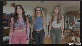 Audrey Renet, Lily and Raven’s Online Training Session (Certified Banger)