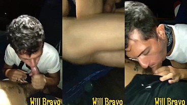 Grindr Cruising - abri o Grindr dentro do ônibus indo pra SP e acabei mamando e dando pro mlk dentro do onibus