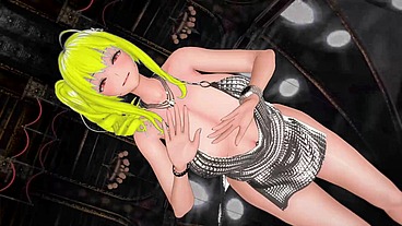 Azur Lane St. Louis Hentai Half Nude Dance Nayeon Pop! Song Mmd 3D Blonde Hair