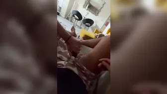 Curious Straight Friend Catches Me Jerking Off and Helps Me Cum