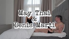 may thai, sexy asian: rip my pantyhose and fuck me