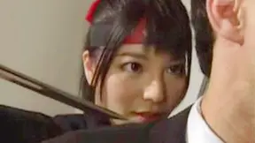 Japanese Katana Girl Forbidden Pleasure with Two Mature Lusters