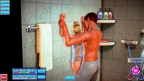 Blonde Goddess Takes Rough Shower Fuck Over Sink After Silky Strip Show – HSR Heat