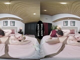 UP CLOSE VR - U See Your Girlfriend Alison Rey Bang Her Roommate To Boost His Mood - CUCKOLD POV