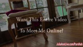 Divine Julia Ann - pornstar sex - Julia Ann Live