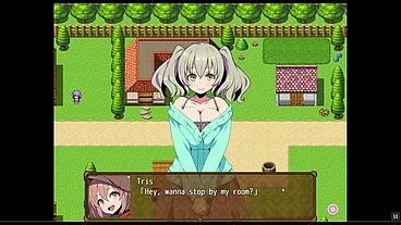Futanari Alchemist Tris [Hentai game PornPlay] Ep.5 I cum at least three times in her throat