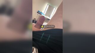 Tugging my pecker