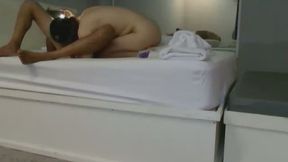 Step Daughter Rides Step Dad's Cock for full load of cum in mouth