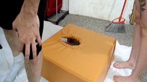 Luna uses a foot smother box on me (1080p)