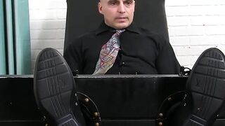 Feet fetish and tickling tormenting with older daddy and hunk