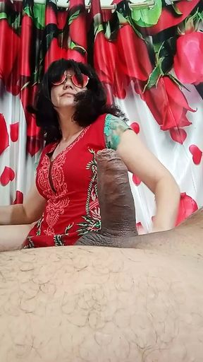 Hot Milf Helping With The Hard Dick