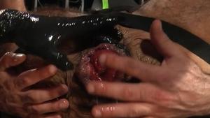 Club Inferno Dungeon - Muscled jock plowed by uncut cock daddy