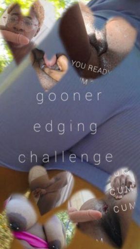 gooner edging challenge
