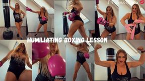 Humiliating Boxing Lesson MOV