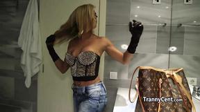 ”Horny guy nailed slutty tranny latin”