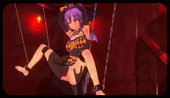 Sensual Witch Bound in 3D Hentai BDSM Delight