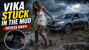 Vika s party is very dirty stuck in the mud full video 23 min