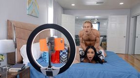 BADKITTYYY Get Pounded Hard on Her Live Webcam Show, Moaning and Begging for More!