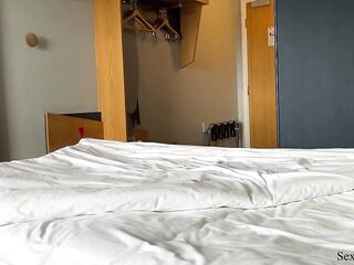"Is it your jock touching my ass or I'm just dreaming?" Silly stepsis got lascivious after a moist fantasy whilst sharing a couch