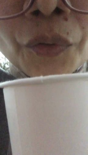 watch me spitting-financial domination