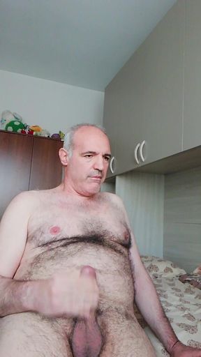 A Handjob While Watching a Porn Video on Xh