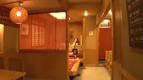 busty housewife Maki Takei spreads thighs for insertion