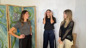 The preparation for Halloween party for Gaia, Luna and Naomi