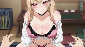Marin Kitagawa Gets Spicy in Dress-Up Darling Hentai Fantasy Scenes