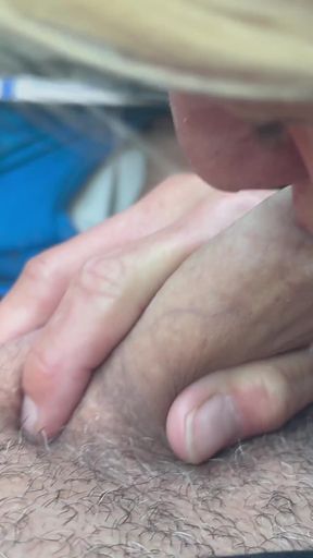 Unfaithful Blowjob in the Car - How Well My Co-worker Sucks Cock