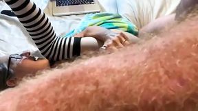 Mature Couple Fuck Anally POV Style He Cums in Her Ass Anal Creampie