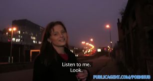 Sex outdoors with horny cock sucking slut