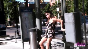 Alessandra Blonde outdoors