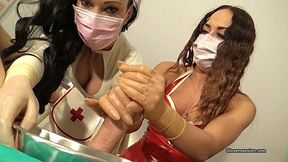 Cum extraction by latex nurses
