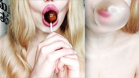 Lollipop licking Oral fixation 720p