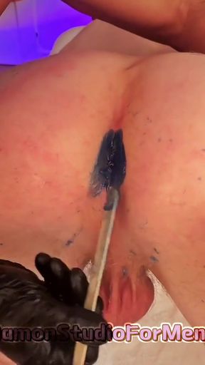 Memorable moment from "GymBoyVancouver waxing fuck smooth big ass of young student with big dick at gay spa &amp; massage"