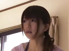Saki Ninomiya receives a big cock in her tiny pussy