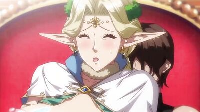 Elf chick with massive tits gets pounded in dirty cartoon sexcapade