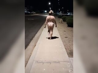 Late Night Naked Walk!