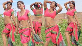 Hot KAAMVALI bhabhi ki chudai beautiful chut with saree removing